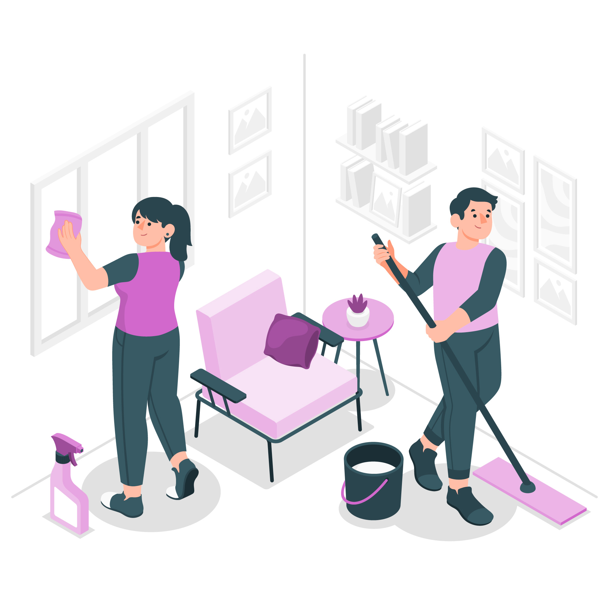 Reinigung und Objektpflege